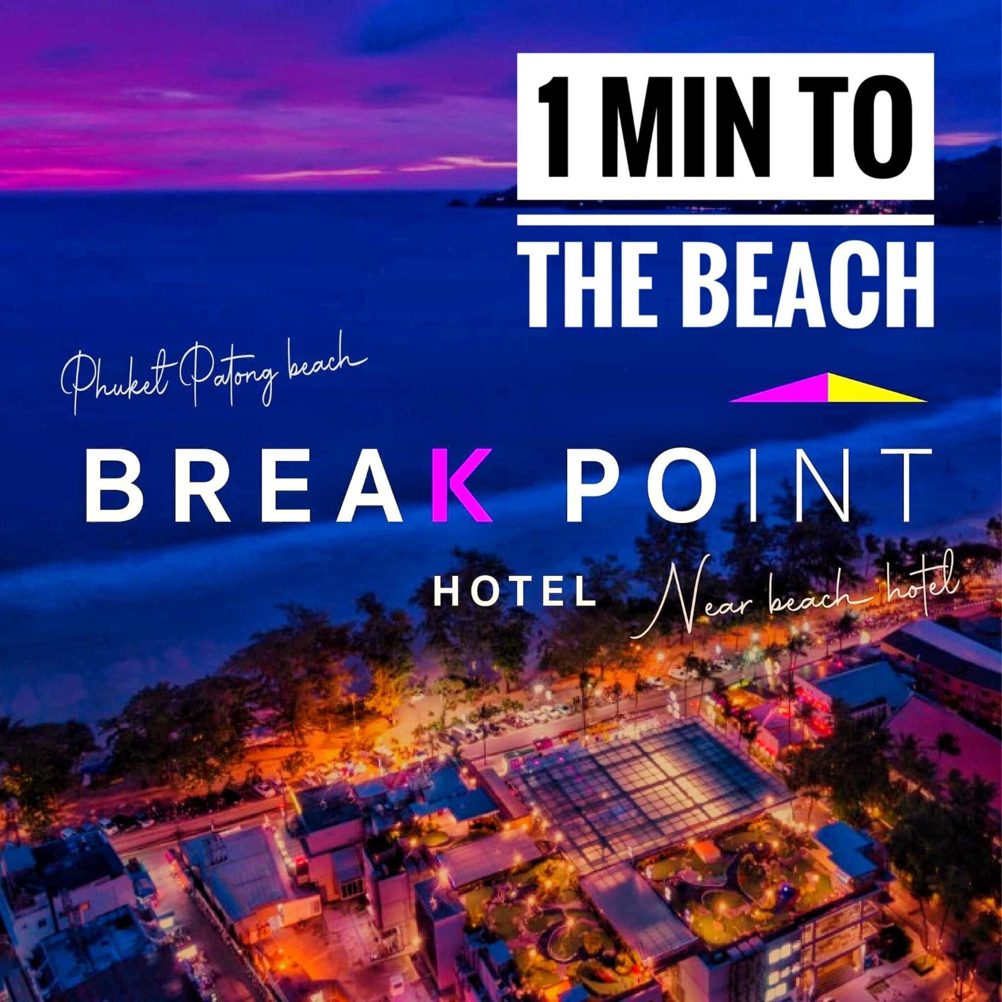 Break Point Hotel Patong Exteriér fotografie